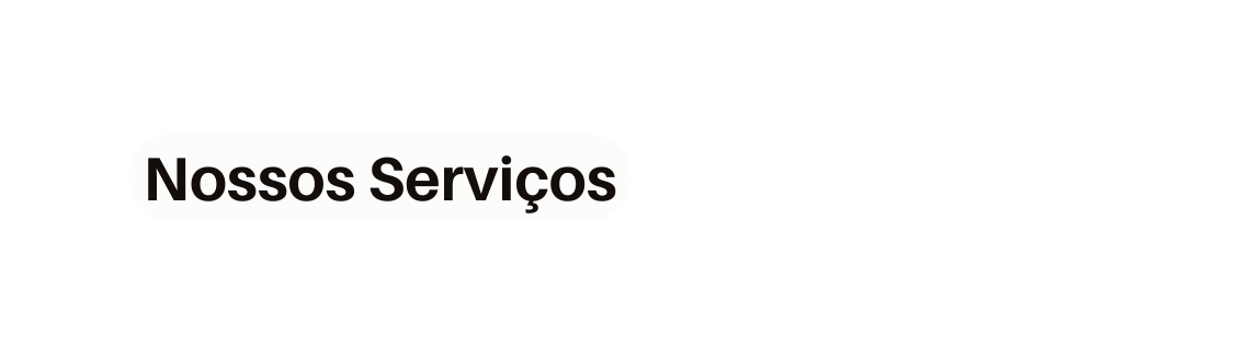 Nossos Serviços